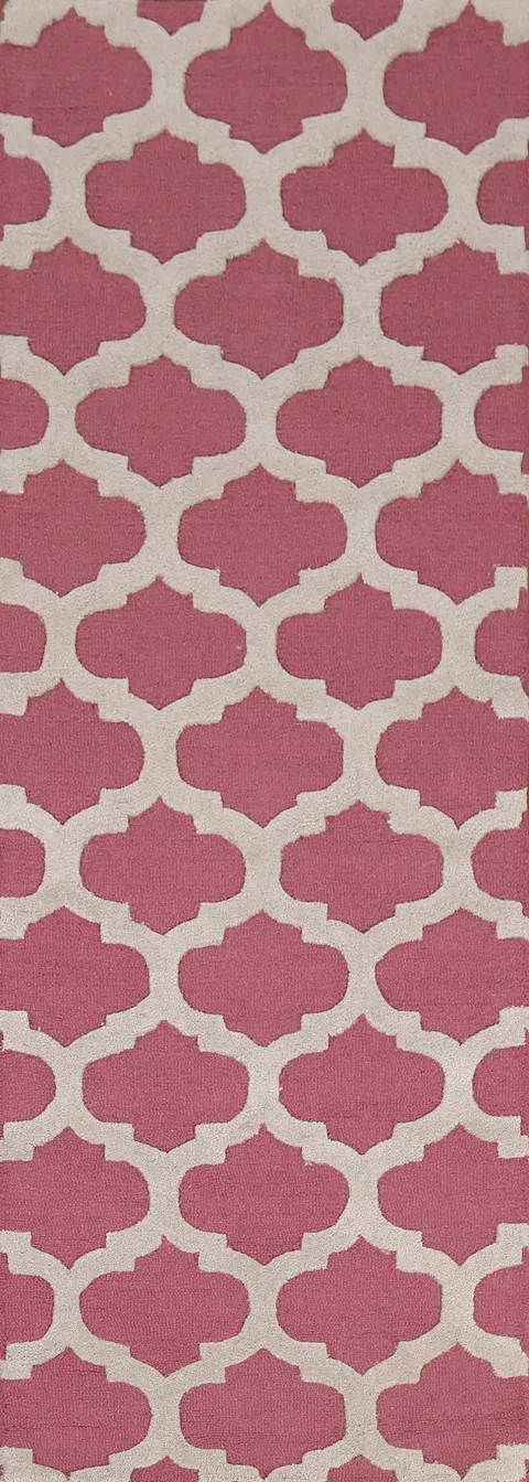 Trellis Oriental Runner Rug 3x8