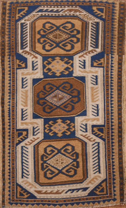 Handmade Wool Anatolian Oriental Rug 2x3