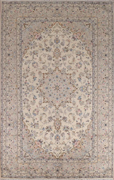 Traditional Wool Kashan Persian Area Rug 8x11