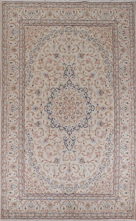 Traditional Wool Kashan Persian Area Rug 7x10