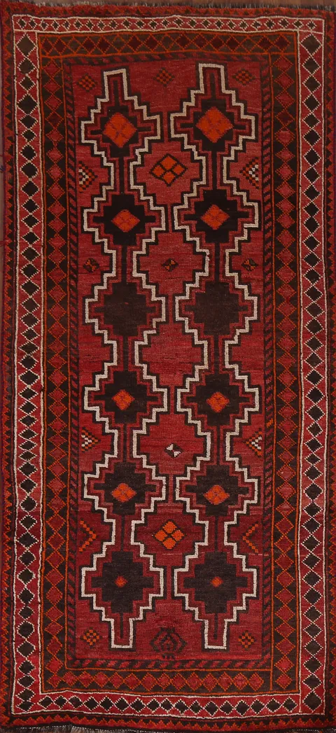 Geometric Lori Persian Runner Rug 4x9