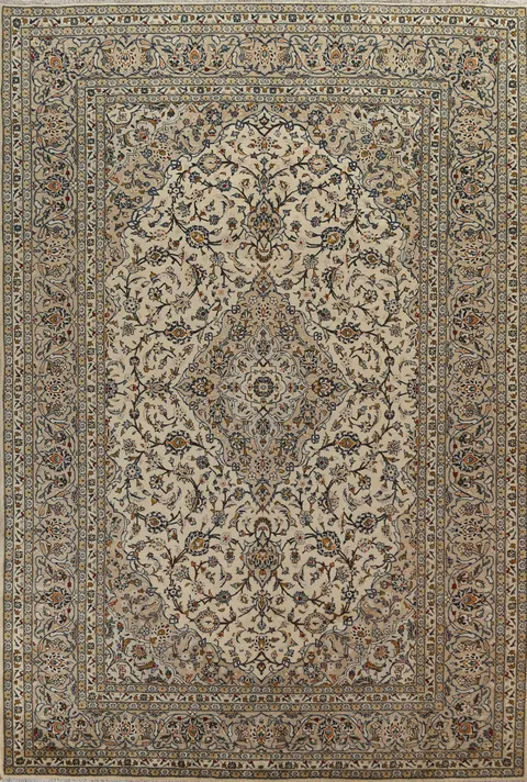 Traditional Kashan Persian Area Rug 8x12