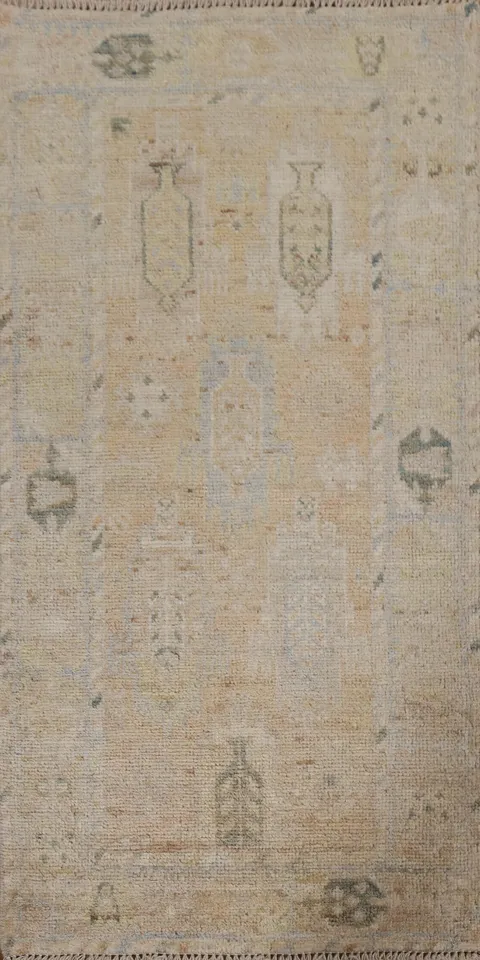 Handmade Oushak Turkish Rug 2x4