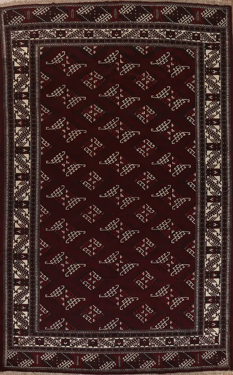 Geometric Bokhara Oriental Area Rug 8x12