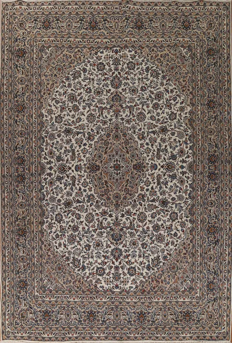 Traditional Kashmar Persian Area Rug 10x13