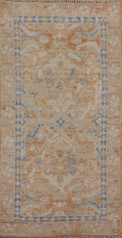 Geometric Oushak Oriental Rug 2x4