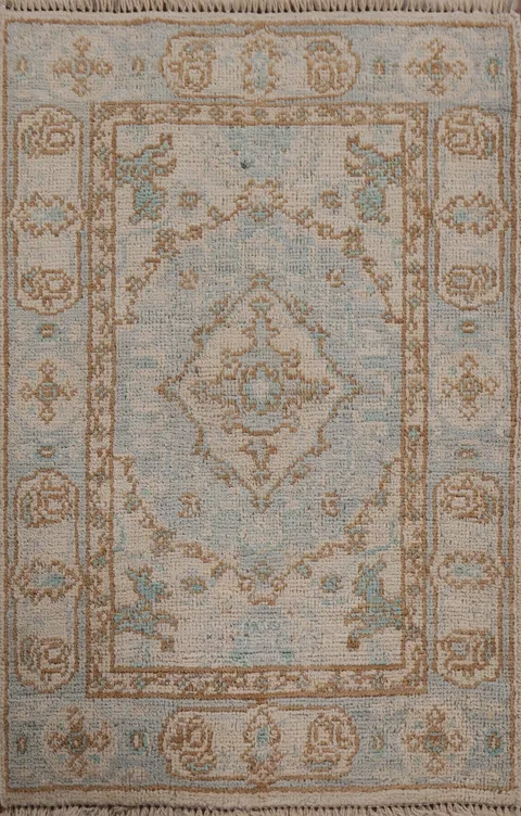 Geometric Oushak Oriental Rug 2x3