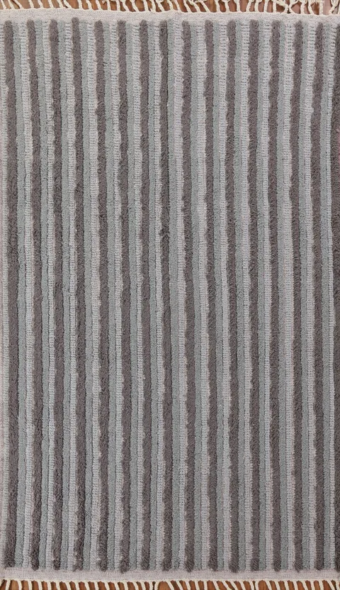 Striped Moroccan Oriental Area Rug 5x8