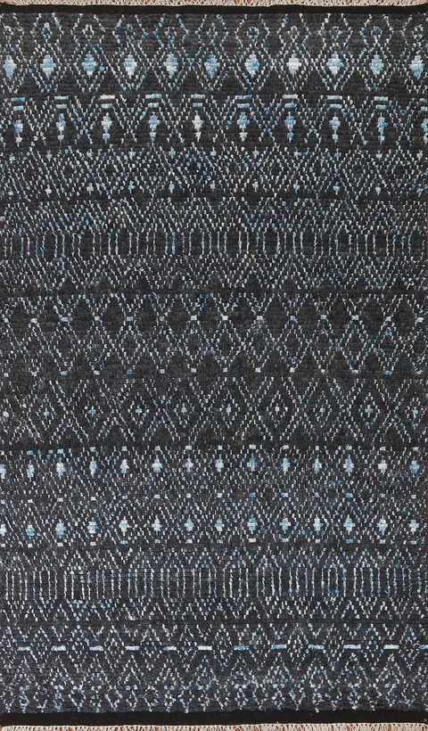 Chevron Moroccan Oriental Area Rug 5x8