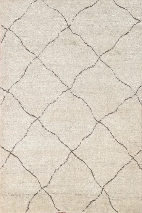 Trellis Moroccan Oriental Area Rug 4x6