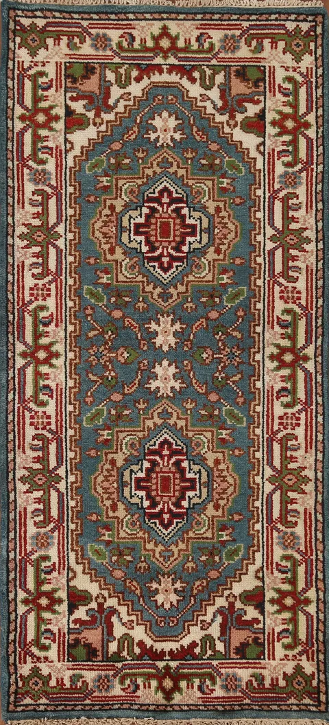 Heriz Serapi Oriental Wool Rug 3x6