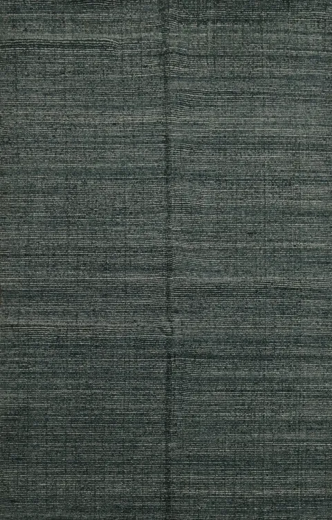 Contemporary Class Sleek Dark Handcrafted Gabbeh Area Rug 6x8