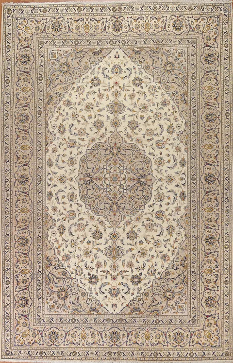 Traditional Kashan Persian Area Rug 8x11