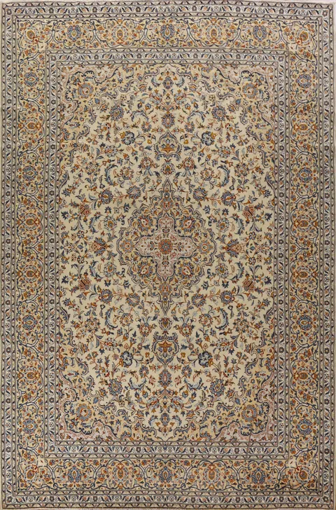 Traditional Kashan Persian Area Rug 10x13