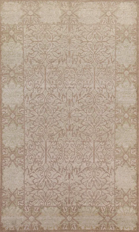 Geometric Moroccan Area Rug 5x8