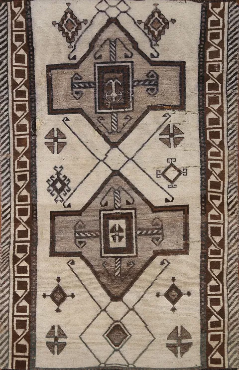 Tribal Gabbeh Wool Rug 3x5