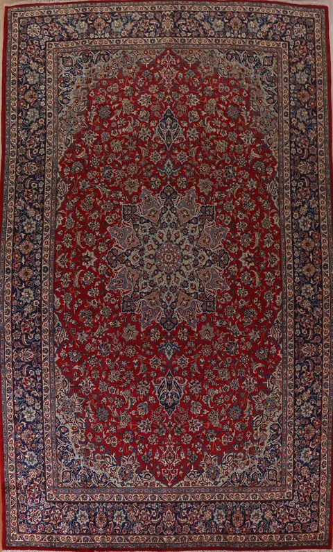 Traditional Najafabad Persian Large Rug 11x17
