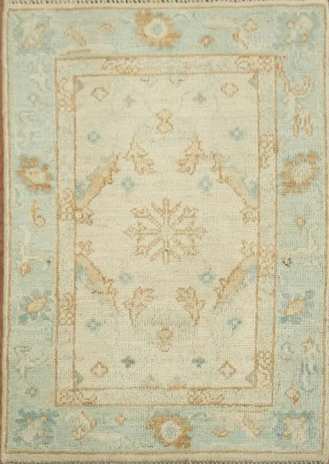 Handmade Oushak Turkish Rug 2x3