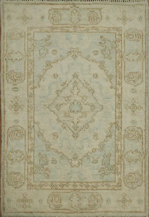 Handmade Oushak Turkish Rug 2x3
