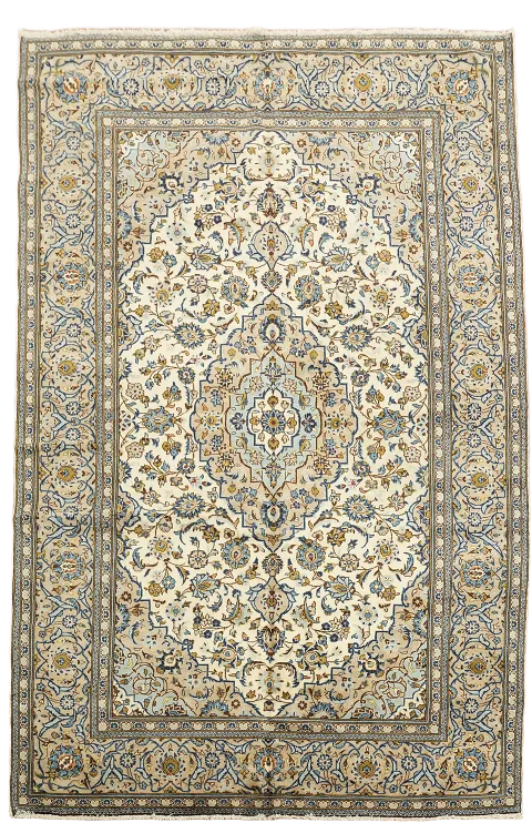 Traditional Kashan Persian Area Rug 6x10
