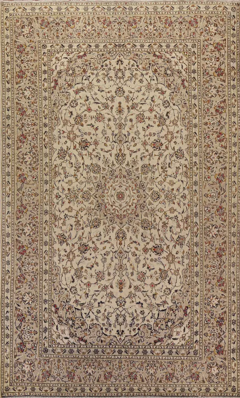 Traditional Kashan Persian Area Rug 6x10