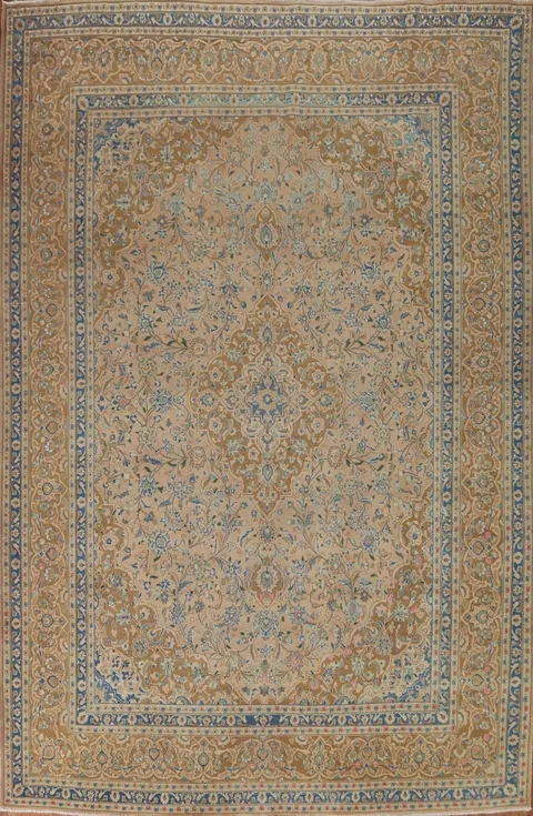 Traditional Kashan Persian Area Rug 10x13