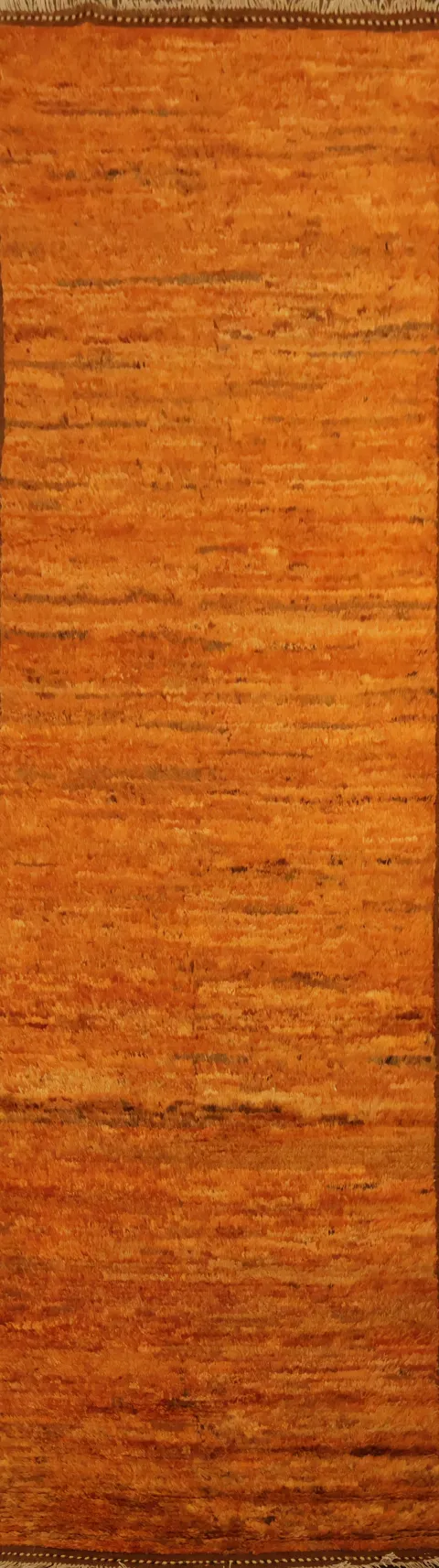 Contemporary Moroccan Runner Rug 3x10