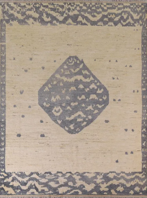Wool Moroccan Area Rug 8x10