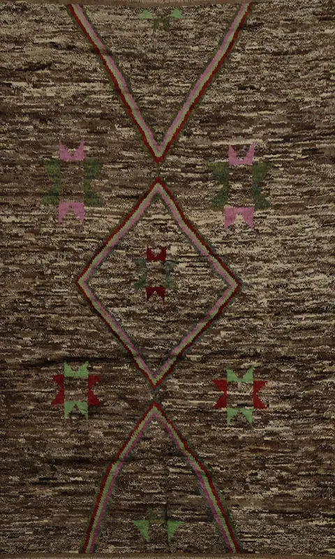 Tribal Moroccan Oriental Area Rug 7x10