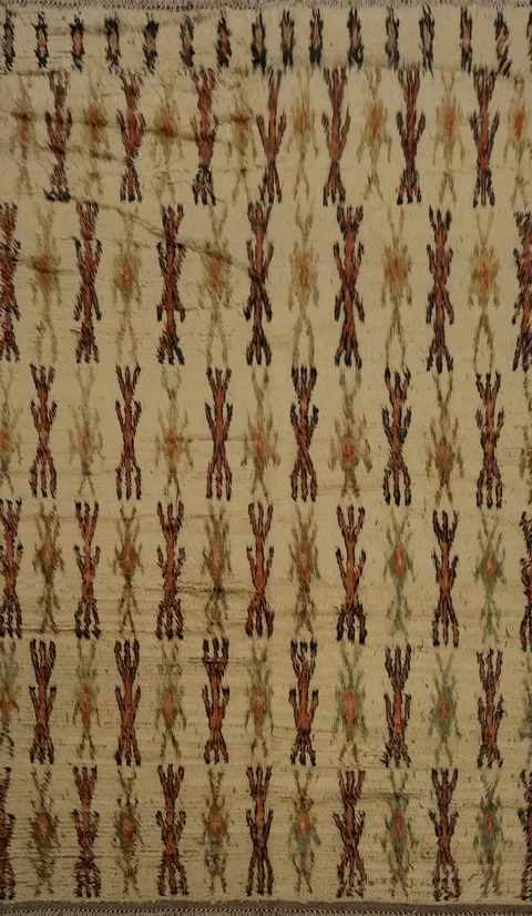 Tribal Moroccan Oriental Area Rug 7x10