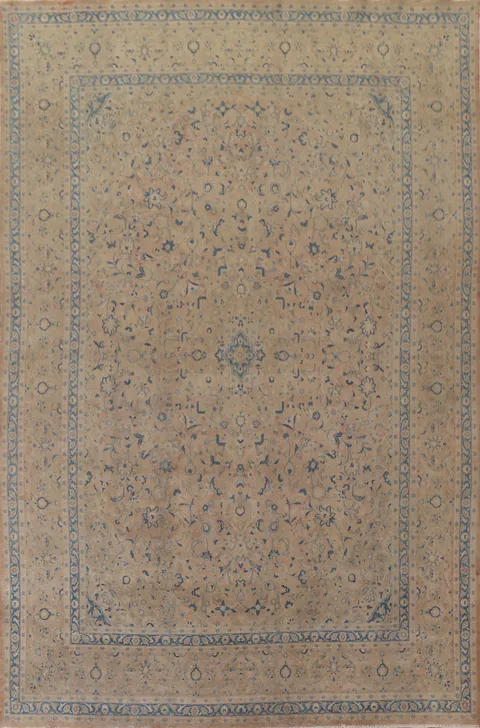 Traditional Kashan Persian Area Rug 9x13