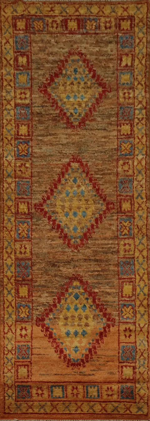 Geometric Moroccan Runner Rug 3x10