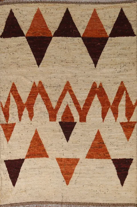 Geometric Moroccan Area Rug 6x8