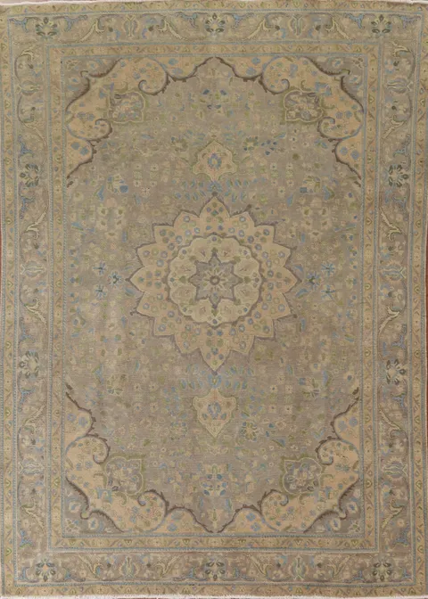 Over-Dyed Tabriz Persian Area Rug 8x11