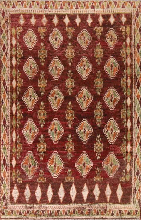 Geometric Moroccan Oriental Area Rug 7x10
