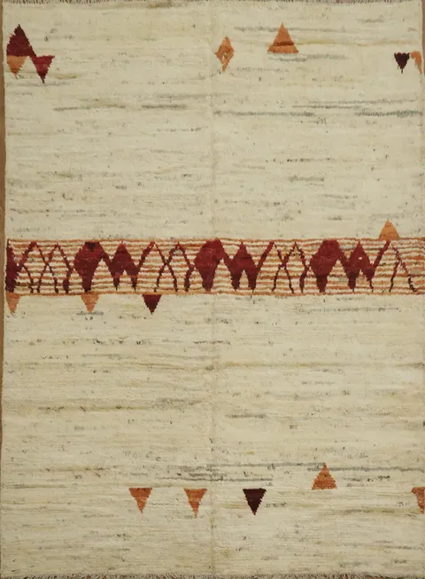 Tribal Moroccan Oriental Area Rug 6x8