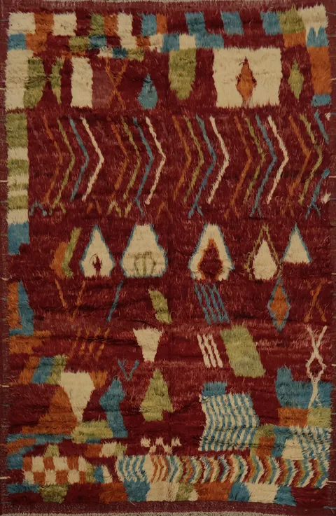 Revitalize Any Room with Eclectic Bohemian Moroccan Area Rug 7x10