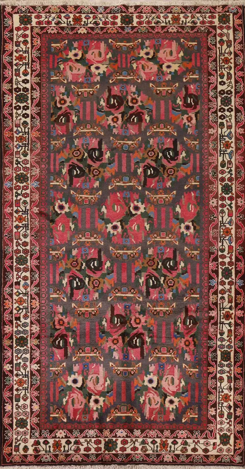 Vintage Bakhtiari Persian Area Rug 5x10