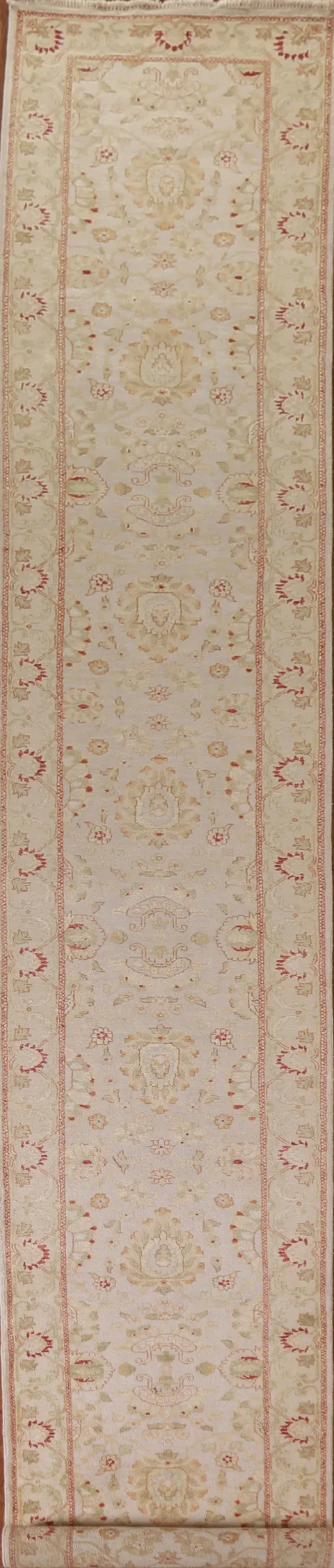 Vegetable Dye Peshawar Chobi Runner Rug 3x20