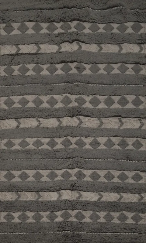Geometric Moroccan Handmade Area Rug 5x8