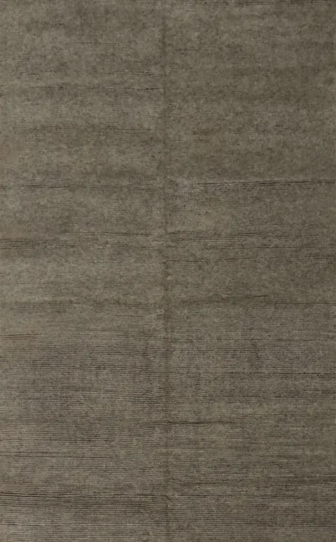 Subtle Gray Moroccan Area Rug 7x10 Understated Elegance for Any Space