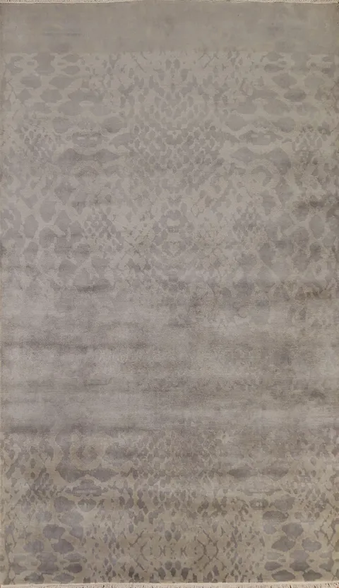 Distressed Look Gabbeh Oriental Area Rug 6x9