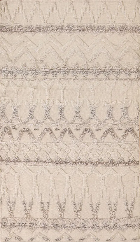 Chevron Moroccan Area Rug 3x5