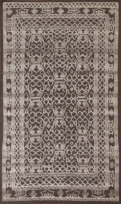Geometric Moroccan Oriental Area Rug 5x8