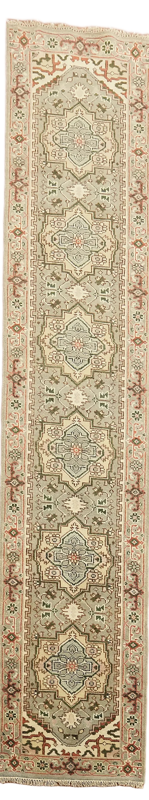Wool Heriz Serapi Oriental Runner Rug 3x14