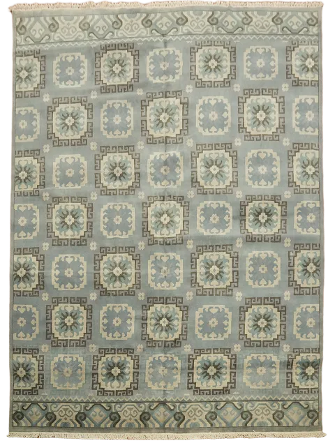 All-Over Savonnerie Geometric Area Rug 8x10