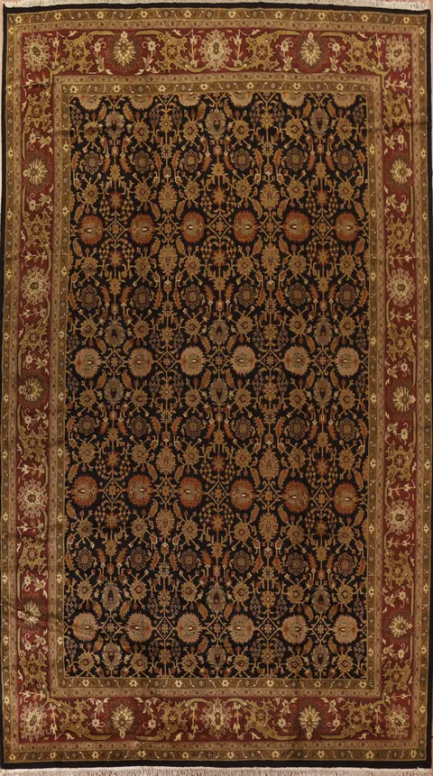All-Over Agra Oriental Large Rug 12x18