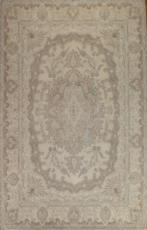 Distressed Tabriz Persian Area Rug 10x13