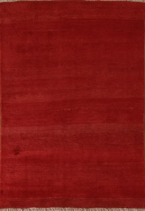 Contemporary Gabbeh Persian Area Rug 5x7