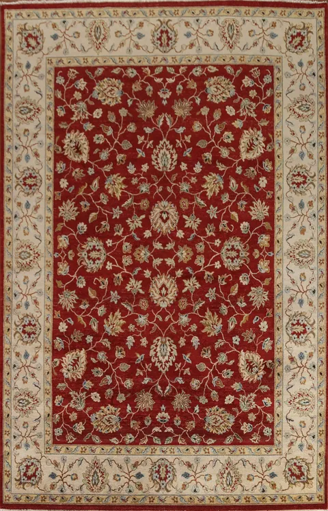 Vegetable Dye Chobi-Peshawar Oriental Area Rug 9x12